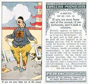 „Pokud jsi chudý, drž se mimo dav; pokud nemáte štěstí, nehledejte vztah“, 1931 (viz také 498194)